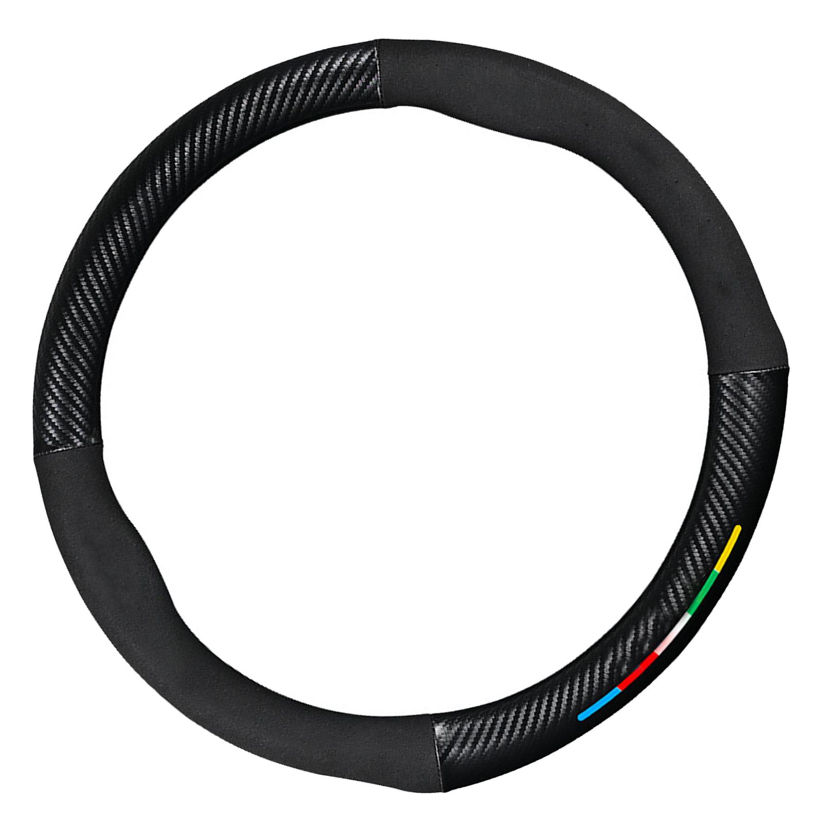 Steering Wheel Cover Genuine Leather Comfortable Touch Feel Replacement for Mazda 3 Axela Cx5 Raptor Cx4 ATENZA CX30