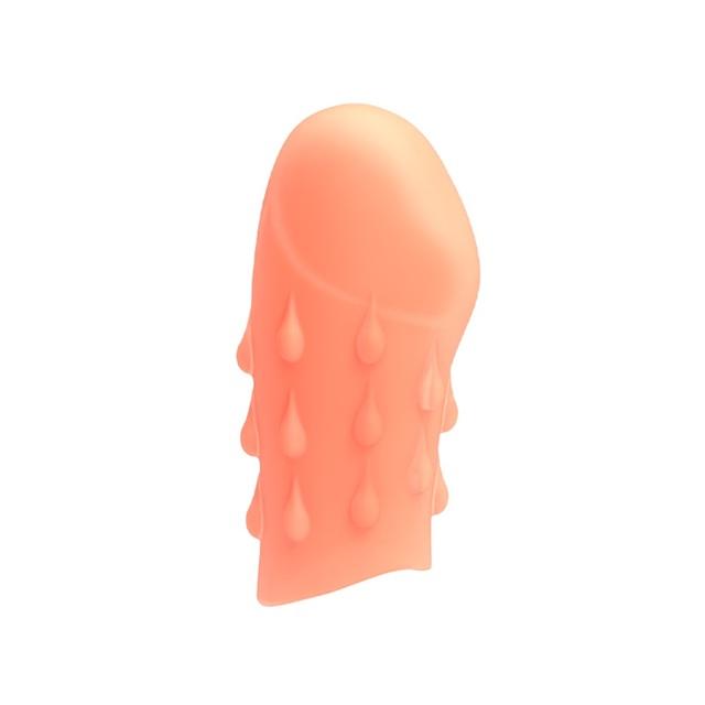 Male Penis Sleeve Extender Reusable Condom Dick Sleeve Glans Cover Cock Enlargement Delay Ejaculation Sex Toys For Men Goods