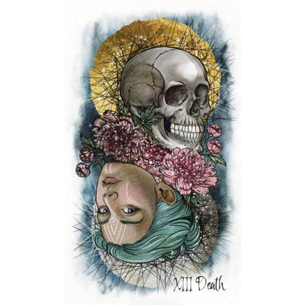 10.3*6cm The Unfolding Path Tarot: A Stunning 78-Card Deck Portable Size for The Modern Reader