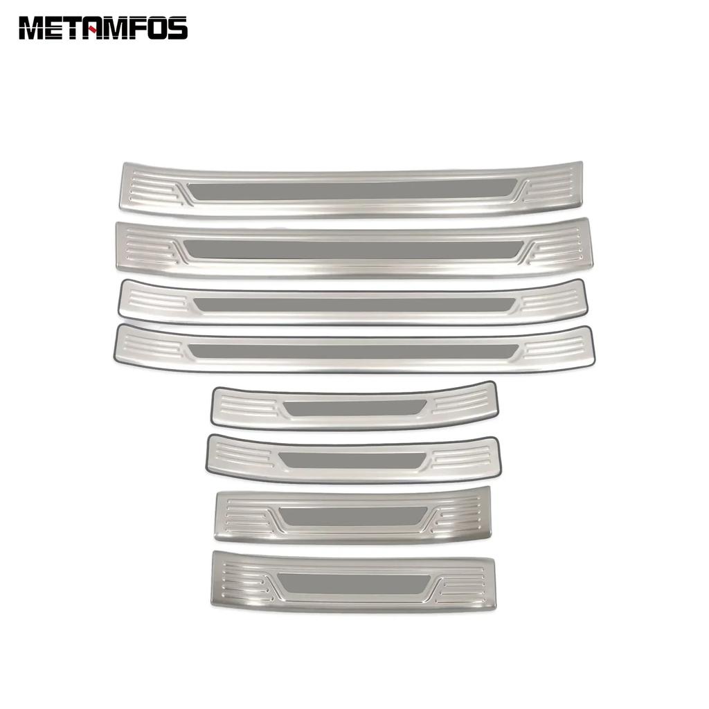 For Mazda CX-50 CX50  2024 2026 Steel Interior Outer Door Sill Scuff Plate Welcome Pedal Entry Guard Accessories Car Styling