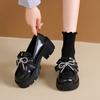 Fashion versatile princess shoes women's 2025 new autumn black fashion single shoes loafers soft-soled Mary Jane shoes