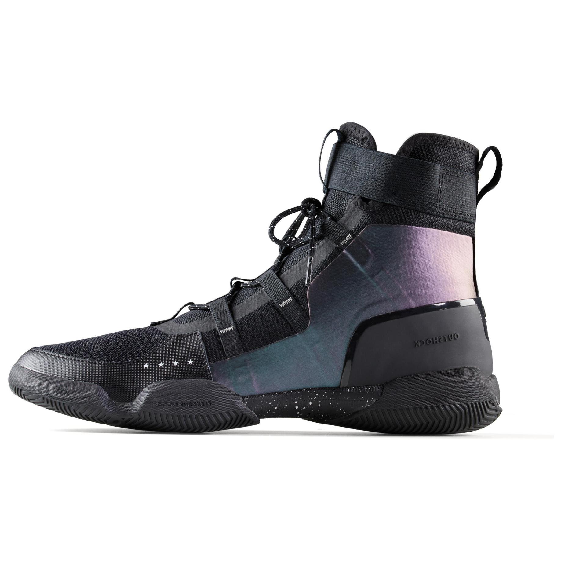 

Decathlon 900 Повседневные Универсальные Амортизирующие Износостойкие Боксерки Средней Высоты Унисекс Черные Серебристые 45