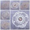 1Pcs Lace Heat Insulation Dining Plate Mat Table Decoration Table Pads Placemat Coasters