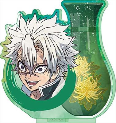 Demon Kimetsu No Yaiba Sanemi Shinazugawa Wet Color Series Acrylic Pen Stand Slayer Vol.2