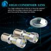 2X1156 Led Ba15S P21W S25 18Led 3030 Chips 6000K White Drl Car Brake Lights Back Light Bulb Light