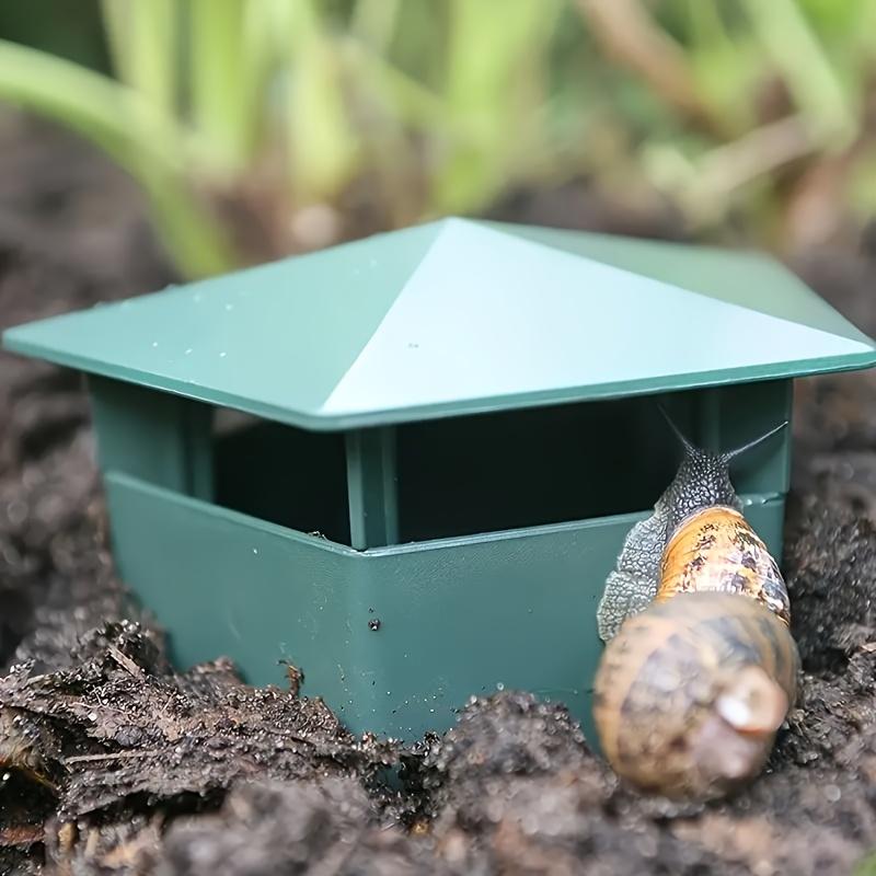 7pcs Garden Trap for Snails and Slugs, Durable Plastic Pest Catcher for Outdoor Garden Farm Use
