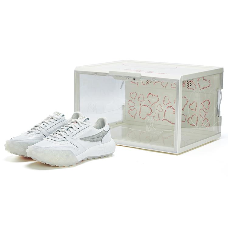FILA Gara Casual Shoes Women s Low top FILA White/Silver F12W223107FWA(S-BOX) 36.5