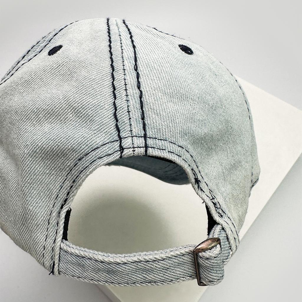 Baseball Style Instagram Letteringing Alphabet Stitched Women  Men For Neutral Gender Fresh Caps Peaked Hats Breathable Street Sunshade Distress