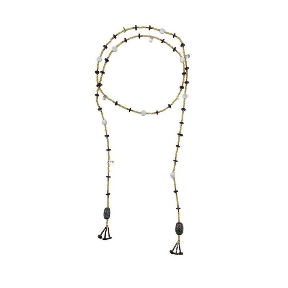 

Ретро Ожерелье с крестом из камня Одиночный кулон Чокер Новое ожерелье-цепочка Сделай сам