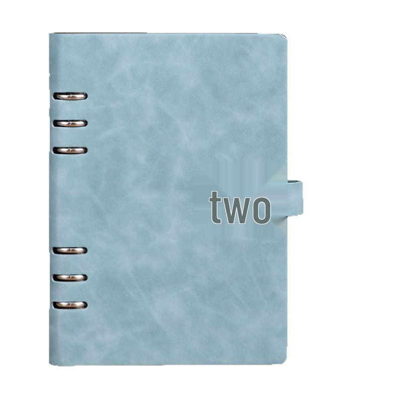 Customizable A5/B5 Loose-Leaf Notebook with Detachable Pages and Logo Printing for Business/Office Use