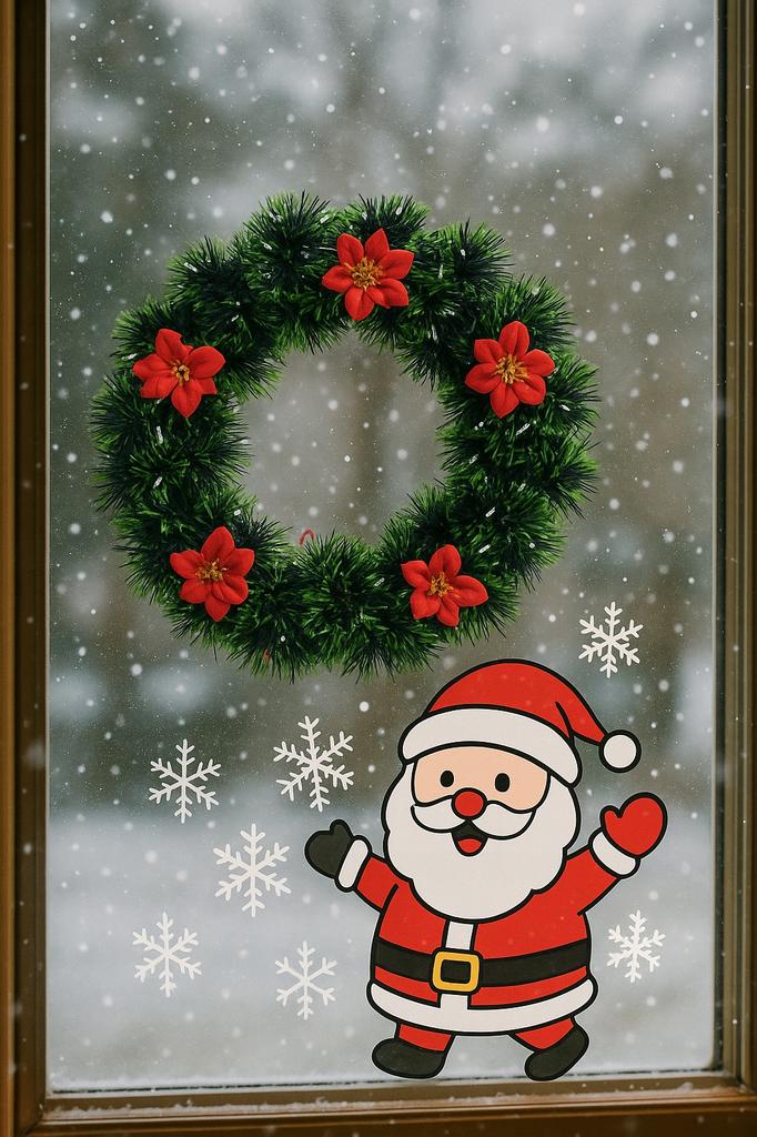 Christmas Wreath, Decorative Decoration, Door Decoration, Wreath L