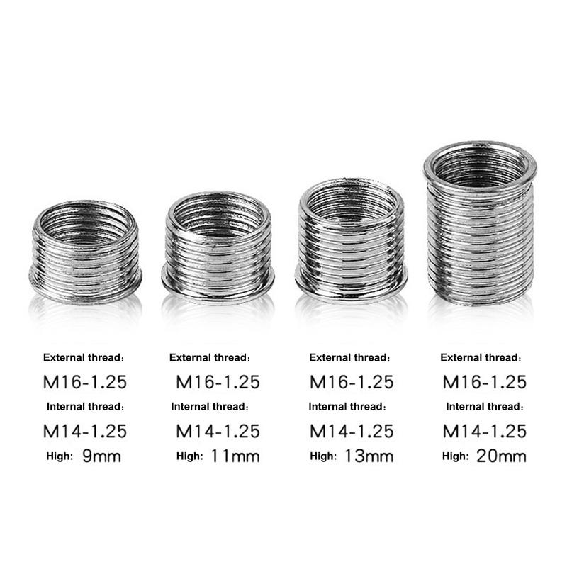 M14*1.25 Spark Plug Thread Repair Tool Car Spark Plug Rethreading Helicoil Thread Repair Kit Spark-Plug Hole Sleeve Parts