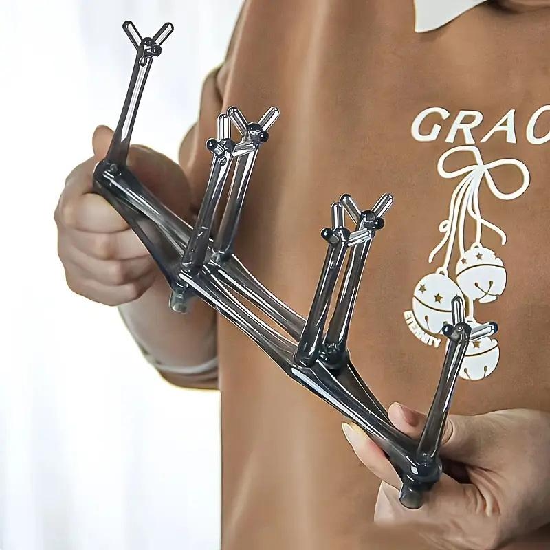 Multifunctional Water Bottle Drying Rack Bottle Drainer Rack Adjustable Spacing Retractable Cup Drying Rack Mug Cup Rack