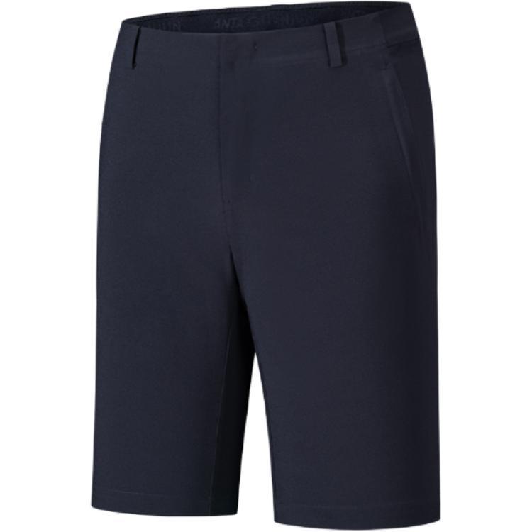 Anta Champion All-Weather Series Simple Versatile Solid Color Zipper Comfortable Breathable Mid-Waist Five-Point Casual Shorts Men shorts 152530502-1