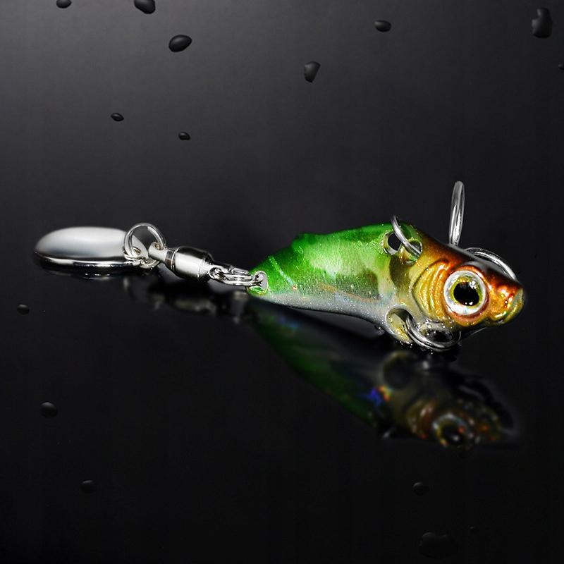 Señuelo Cuchara Flotador Perca Lucio Metal 3G 3Cm