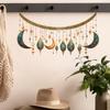 Alaba Festival Chandelier Star Moon Wall Sticker Home Mall Decorative Sticker Can Be Customized Pvc Self Adhesive
