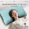 Herbal Neck Support Pillow - Washable, Multicolor, Traditional Chinese Medicine for Cervical Spine and Sleep Health