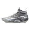 Aape X Li Ning Way Of Wade 10 Cushioning Slip Resistant Abrasion Resistant Mid Top Basketball Shoes Gray ABAS175-1