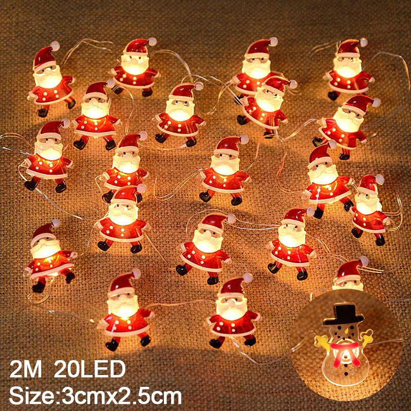 Schneeflocken LED Licht Weihnachtsdekorationen für Zuhause Hängende Girlande Weihnachtsbaumdekor Ornament 2025 Navidad Xmas Geschenk Neujahr