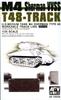AFV Club Medium Tank VVSS Series Vehicle T48 Caterpillar 1/35 M4/M3 (Movable)