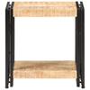 Side Table 40 X 30 X 40 Cm Rough Mango Wood