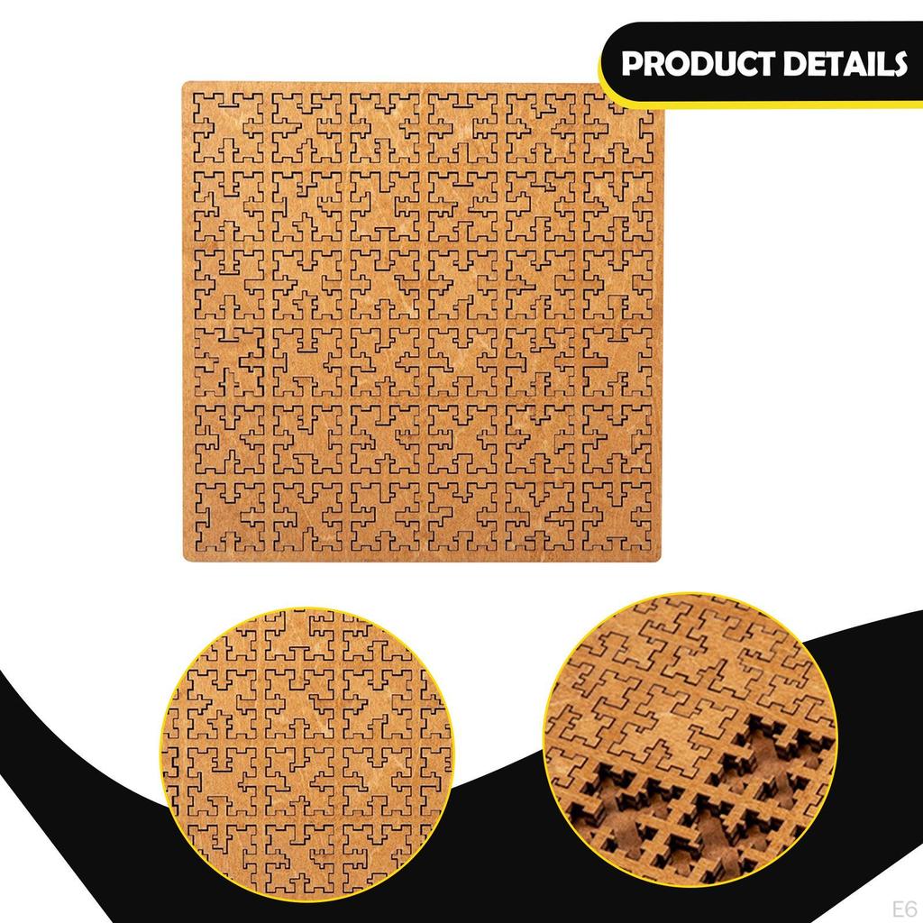 Holzpuzzle Geschenk Intelligenzentwicklung für die Familie Puzzlespiel Herausforderung Spielstil A