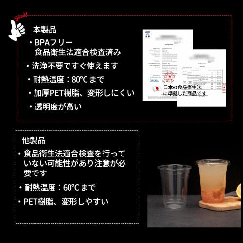 Desirable Clear Plastic Cups, BPA-Free, Thickened PET Resin, Disposable Cups for Cold Drinks, Coffee, Iced Tea, Smoothies, and Tapioca Drinks (300ml,