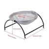 Cat Hammock Bed Dog Standing Bed Deep Sleeping Bed For Small Medium Cats Detachable And Easy to Clean Pet Mats