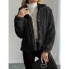 European and American Popular Double-sided Velvet Twist Women's Jacket Comfortable Plush Warm Top