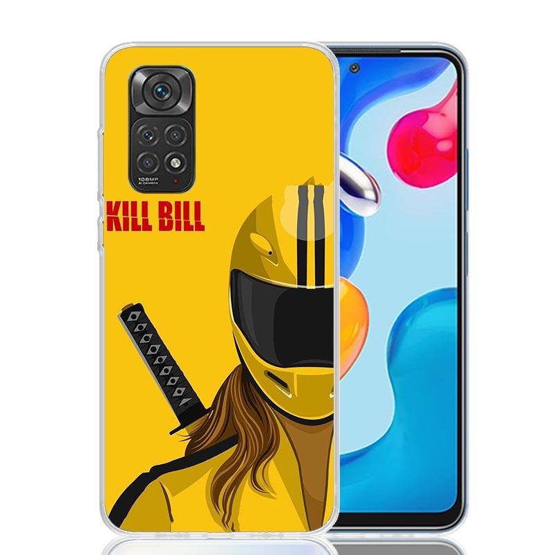 

Kill Bill Phone Case For Xiaomi Redmi Note 15 14 13 12S 12 Pro Plus 11S 11E 11 11T 10S 10 Art Soft Pattern Cover Redmi Note 14 1 Redmi Note 14 5G