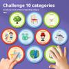 Children'S Toys Spell English Word Game Card Quickly Say Words Interactive Board Game English Literacy Card