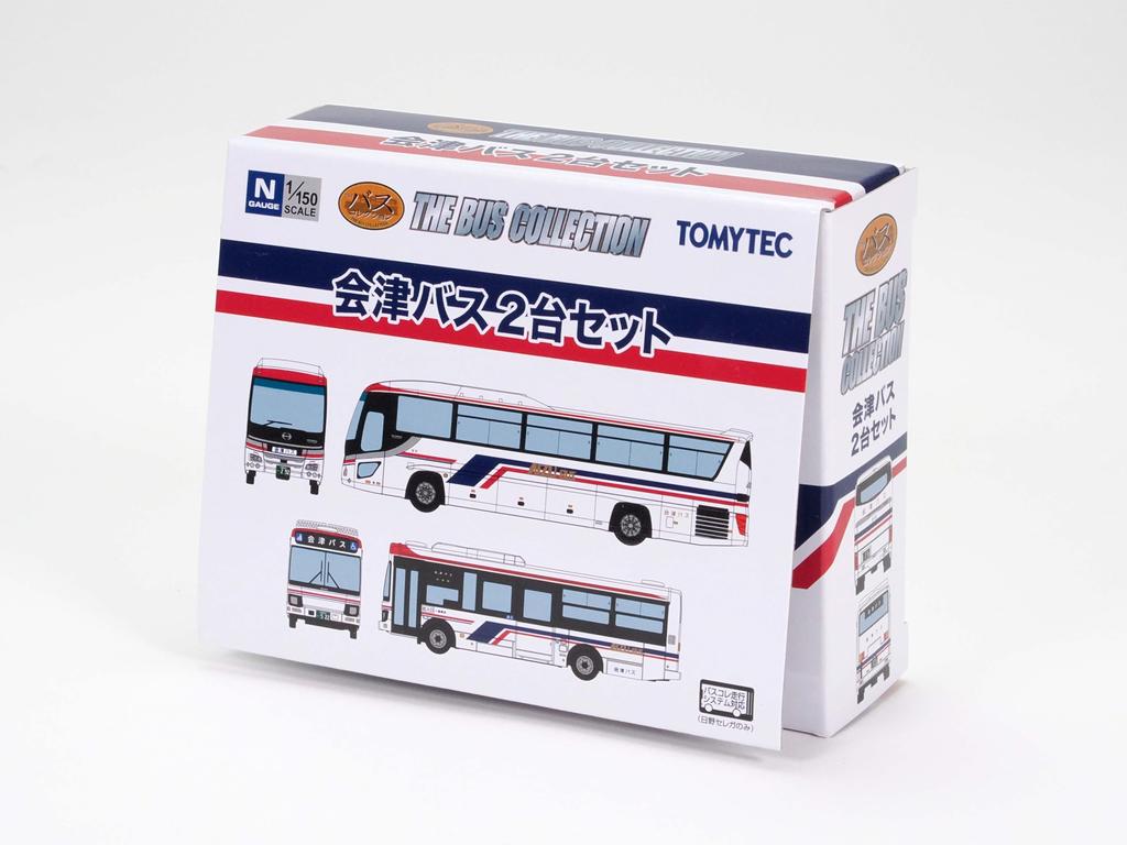 TOMYTEC The Bus Collection Aizu Bus Set Diorama Supplies 337966 2-Bus