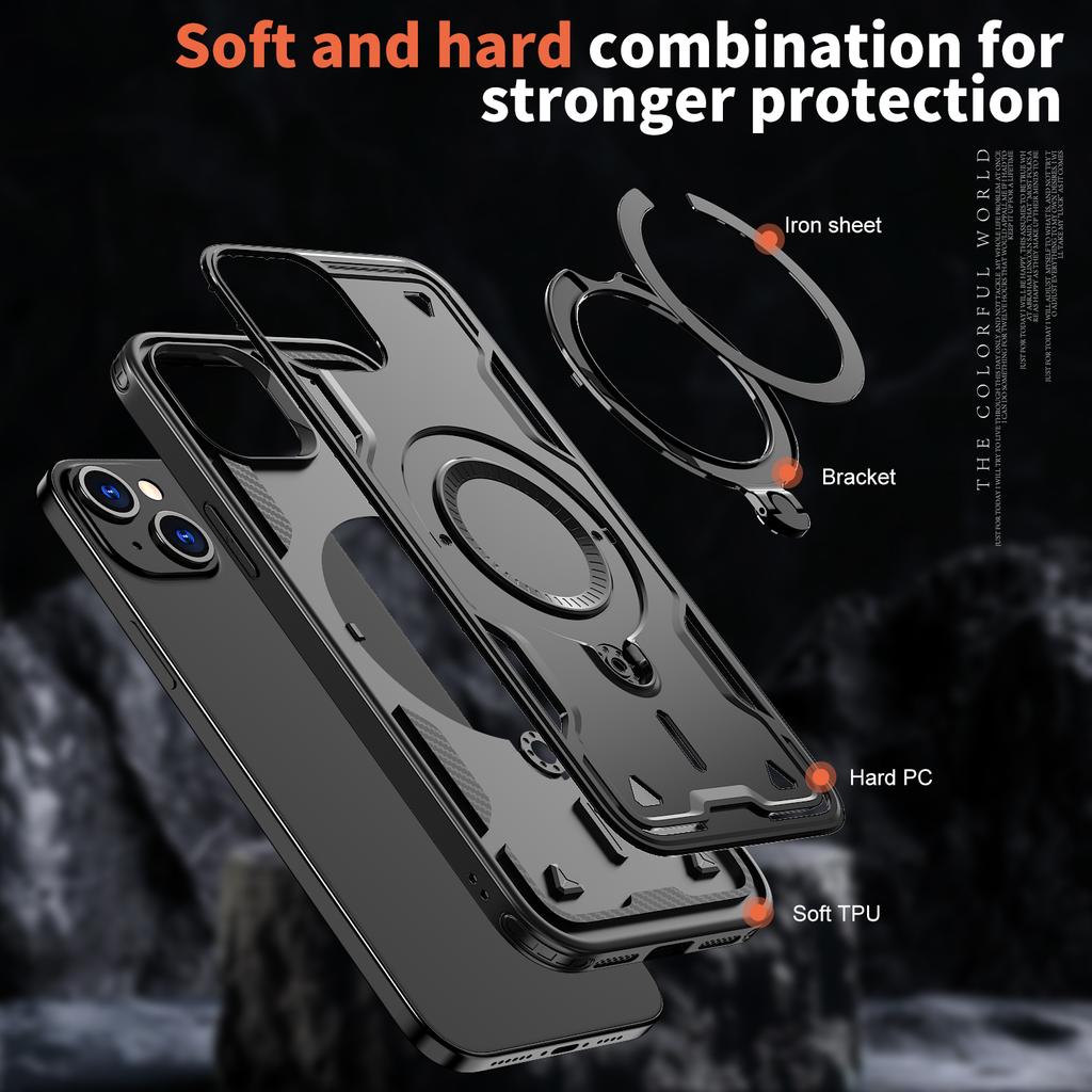 Shockproof Bumper Armor Back Cover Case for Iphone 17 Pro Max Iphone17 Air 16 15 Plus 14 13 12 Iphone16
