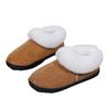 Winter Indoor Furry Slippers Women's & Men's Home Cotton Slippers Fleece Lined Warm Thick Soled House Slippers