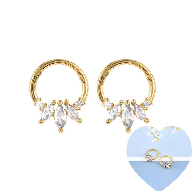 925 Silver Ear Needle White Zircon Butterfly/Water Drop Hoop Earrings Drop Earrings For Women Fashion Wedding Jewelry