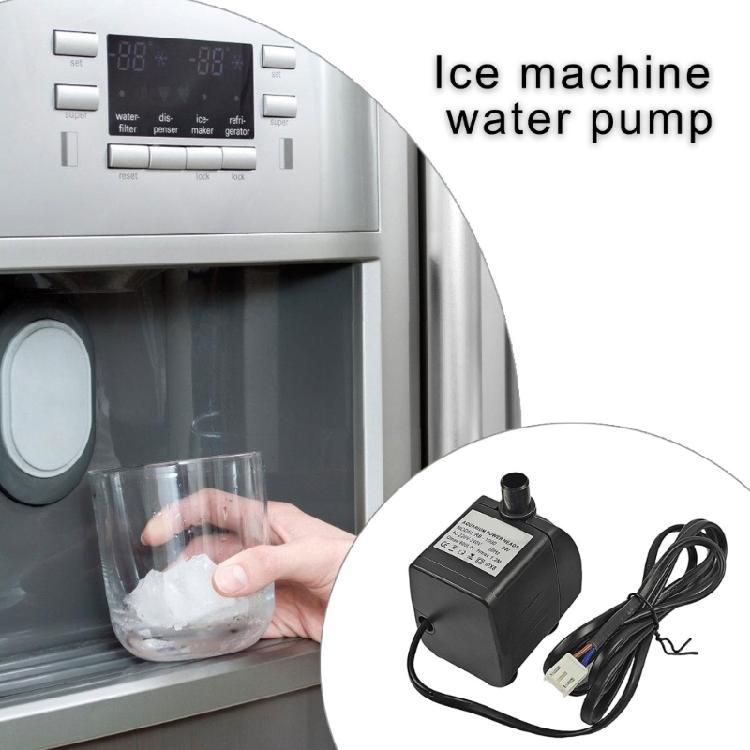 Heavy Duty Ice Maker Replacement Pump Water Delivery Circulating Submersion Pump for JP-033 Ice Making Machine