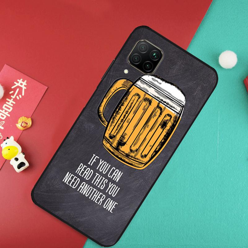 Drike Beer For Huawei Nova 12S 9 10 SE 7i 8i 11i 12i Y60 Y61 Y70 Y72 Y73 Y90 Y91 P20 P30 P40 Lite Case