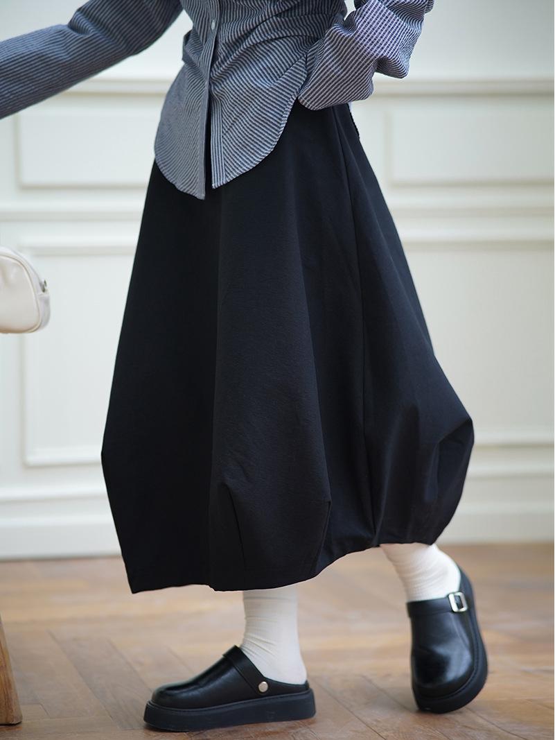 

Оранжевая юбка-пачка с цветочным принтом в корейском стиле с высокой талией 3015 Small