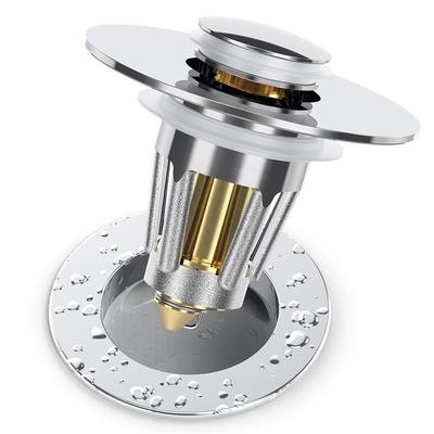 Bathroom Sink Plug -Up Sink Strainer Stopper for 28-38mm