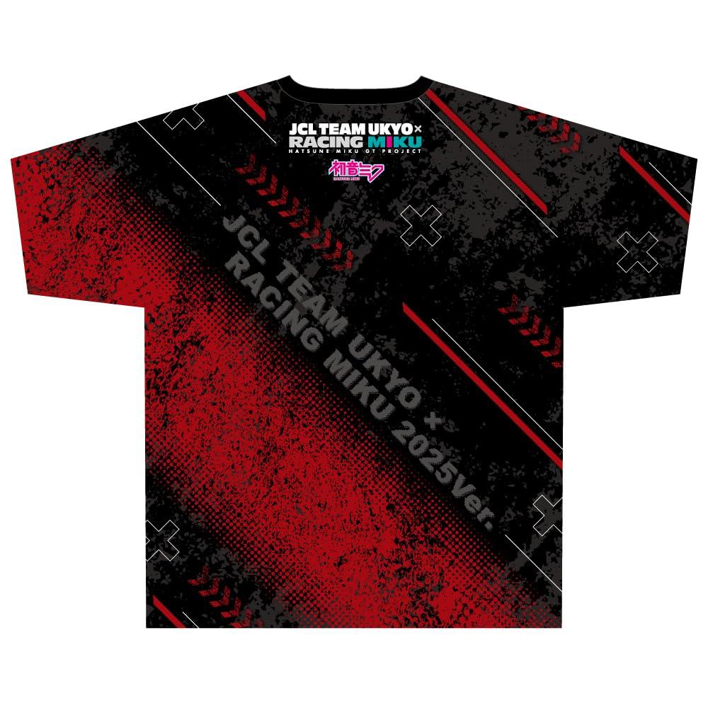 Racing Miku 2025 JCL TEAM UKYO Support Ver. Full Graphic T-Shirt (XL)