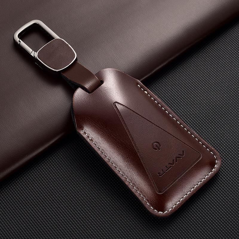 Applicable To  New Avita 07 Leather Key Cover Avita 1106 Buckle Avita 12 Car Card Cover Case