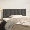 VidaXL Headboard Bedroom Furniture Single Bed Accessory Headboard Bed Frame Interior Dark Grey 346451