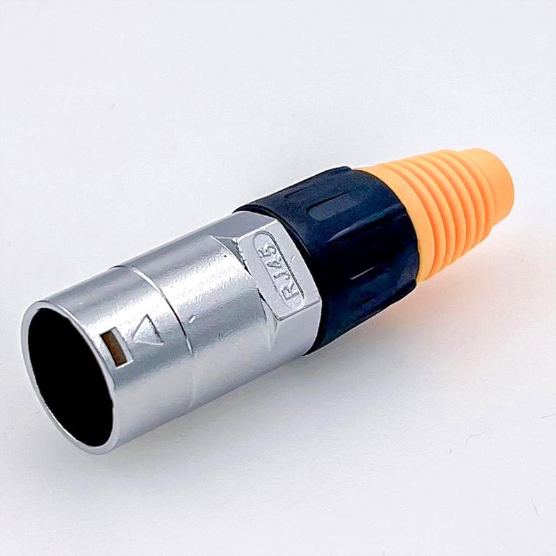 NE8FDE NE8FDP RJ45 Panel Mount D Type Connector 8P8C 1Pcs Ethernet Adapter for Telecom Network Maintenance Work