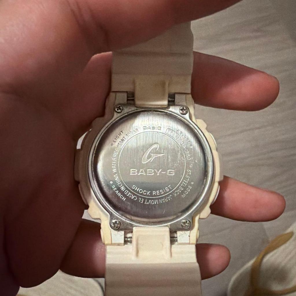 Used CASIO BABY-G Watch BABY-G Pink with box