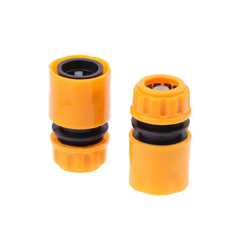 

1Pc Abs Garden Hose Faucet Quick Connector 1/2 Inch Graden Hose Water Tap Threaded Connector Faucet Adapter For Irrigation 3.3X5.7 оранжевый