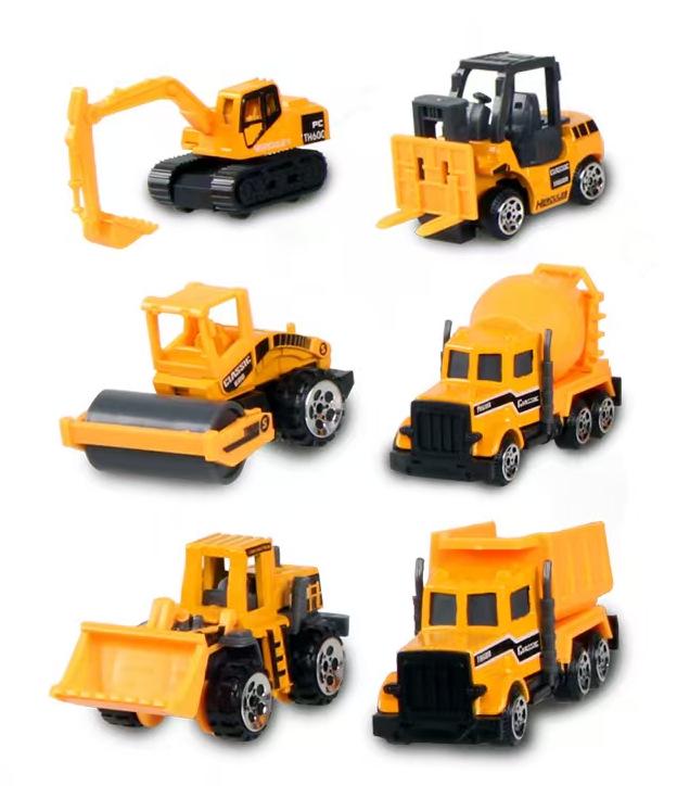 Alloy Road Roller Engineering Toy for Kids