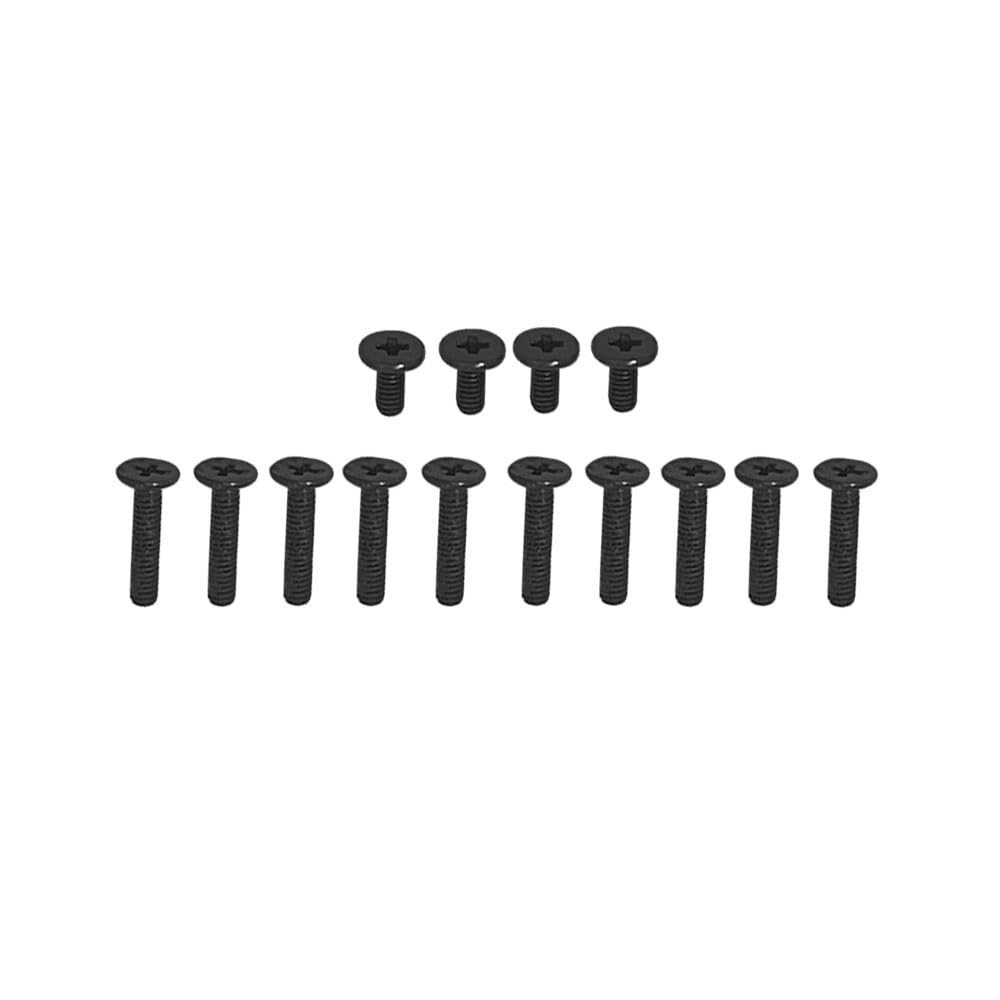 HSSDTECH Black Laptop Bottom Cover Screws for ASUS ROG G14 GA401 Laptop Lower Bottom Base Cover Case Screws