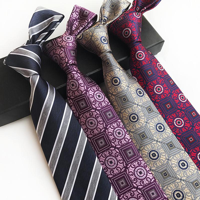 Hundreds Of 8Cm Waist Pattern Polyester Ties, Men'S Ties