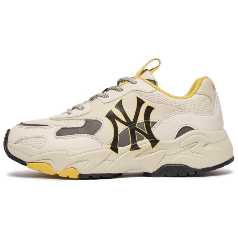 MLB Big Ball Chunky Synthetic Leather Vintage Slip Resistant Abrasion Resistant Low top Chunky Sneakers Unisex Sneakers 3ASHC311N-50MSD 45