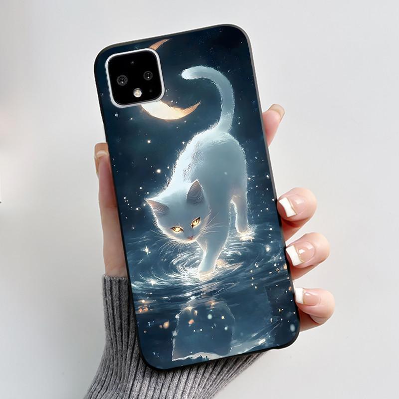 Cute Case For Google Pixel 4/Pixel 4XL Fundas Shell For Pixel 4A 5G 4G/Pixel 5 XL Protective Cover Soft Silicone Cartoon Casing